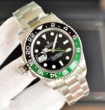 The new 2023 Rolex GMT-Master ii Green Lantern Oystersteel Band 40mm watch